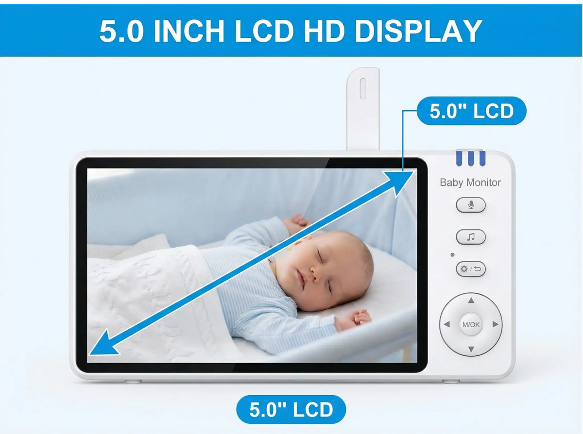 5 Inch HD LCD Display