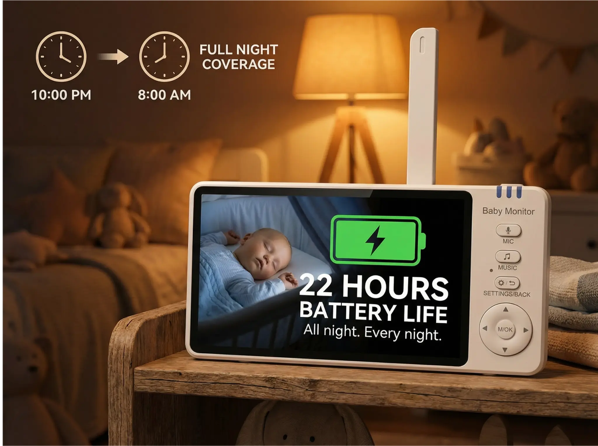 22 Hour Battery Life